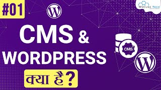 What is a CMS  Content Management System Complete Overview  WordPress Tutorials [upl. by Niak]