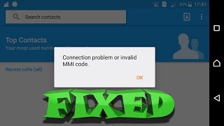 How To Fix Connection Problem Or Invalid MMI Code On Android Device [upl. by Earezed]