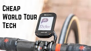 Reviewing the CHEAPEST World Tour GPS  Bryton Rider 420 Review [upl. by Dulcie]