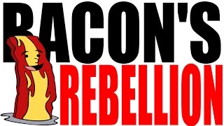 Bacons Rebellion Explained US History Review [upl. by Nester]