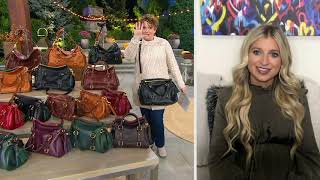 Dooney amp Bourke Florentine Satchel on QVC [upl. by Leavitt]