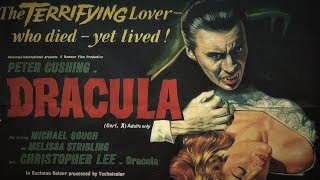 DRACULA 1958 Christopher Lee Peter Cushing Michael Gough Melissa Stribling  FILMTALK REVIEW [upl. by Drehcir]