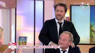 Benoit Poelvoorde et Édouard Baer réunis   C à Vous  11042019 [upl. by Papagena]