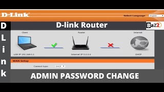 How to Change DLink Router Login Admin And Password  Dlink [upl. by Meekyh216]