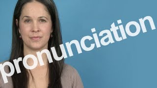 How to Pronounce PRONUNCIATION in American English [upl. by Goldfinch]