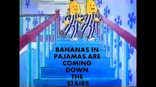 BANANAS IN PAJAMAS THEME amp LYRICS [upl. by Pierette609]