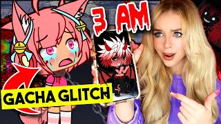 DO NOT PLAY GACHA LIFE AT 3 AM THE GACHA GLITCHES ARE REAL SCARY [upl. by Eednak]