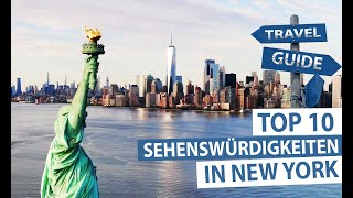 Wunderschönes New York  Top 10 Sehenswürdigkeiten [upl. by Nela]