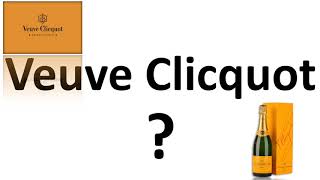 How to say Veuve Clicquot CORRECTLY French Champagne Pronunciation [upl. by Idnak]