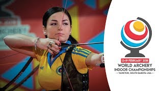 France v Ukraine – recurve women’s team bronze final  Yankton 2018 [upl. by Anihsit]