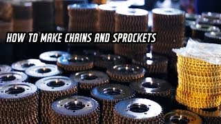 How to make chains and sprockets [upl. by Bronk]