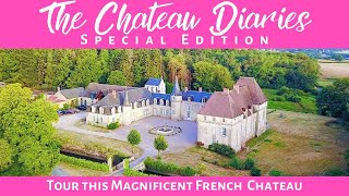 TOUR THIS MAGNIFICENT FRENCH CHATEAU [upl. by Ydarb917]