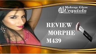 BROCHA MORPHE M439  Brocha para aplicar base de maquillaje  Review  Deily Urquiola [upl. by Ellenrahc]