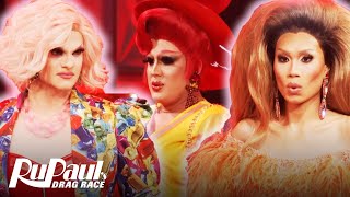 Elliott amp Kahmora Hall amp Tina Burner’s “Lady Marmalade” Lip Sync  S13 E1  RuPaul’s Drag Race [upl. by Nithsa519]