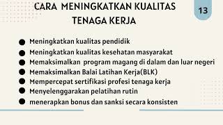 Materi ketenagakerjaan kelas 11 [upl. by Gunas638]