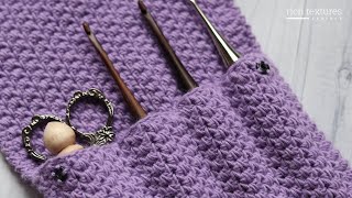 Crochet Hook Case Crochet Pattern [upl. by Ahoufe]