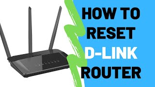 How To Reset DLink Router To Factory Default Settings [upl. by Madigan]