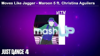 Moves Like Jagger  Mashup  Just Dance 4 [upl. by Ained736]