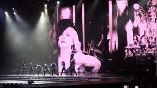 Madonna Justify My Love Live Montreal 2012 HD 1080P [upl. by Anaihr]