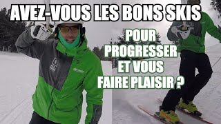 Ski  Avezvous les BONS skis pour PROGRESSER et vous faire PLAISIR  coup de gueule [upl. by Higbee]