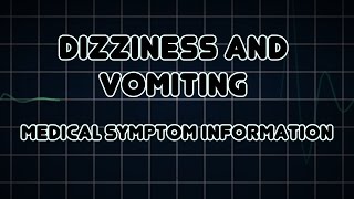 Anxiety Dizziness Vertigo amp Lightheadedness Symptoms [upl. by Notgnimer]