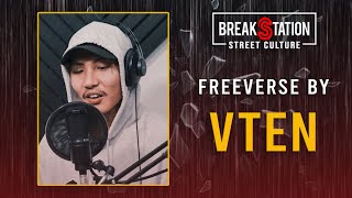 VTEN  Legend Freeverse English Rap  Nepali Hiphop  BreakStation  Beat by Young Metro [upl. by Radman]