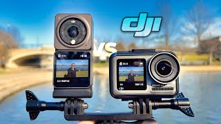 DJI Action 2 vs Osmo Action 1  20 Key Differences [upl. by Nananne68]