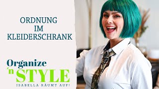 HOW TO Sortiertechnik für den Kleiderschrank  ORGANIZE N STYLE  sixx [upl. by Nednyl]