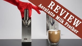 Aerolatte Milk Frother  Exclusive Review [upl. by Aleekat933]