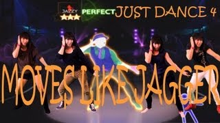 Just Dance 4Moves Like Jagger [upl. by Robinet430]