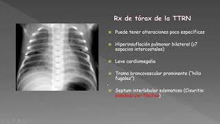 1 Taquipnea transitoria del RN Síndrome de aspiración Meconial y Bronconeumonía [upl. by Marybeth]