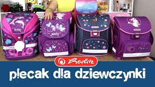 Plecaki i Tornistry do szkoły dla dziewczynki Herlitz [upl. by Arraik982]