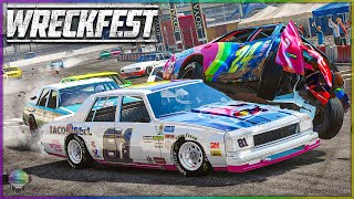 ColiseumStyle NASCAR Legends CLASH  Wreckfest [upl. by Valdis462]