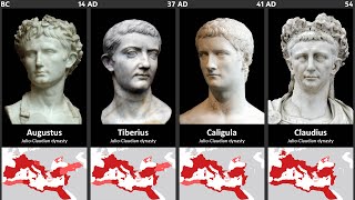 Timeline of the Roman and Byzantine Emperors [upl. by Arimay234]