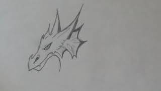 How to draw a dragon step by step Full body [upl. by Nivre]