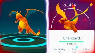 GETTING THE CHARIZARD IN POKEMON GO FINALLY Evolving to our Charizard [upl. by Eat]