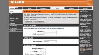 How to change your DLink router login password [upl. by Bilicki48]