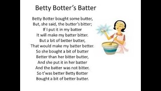 Betty Botter [upl. by Alikat699]