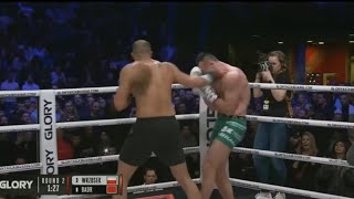 Badr Hari vs Wrzosek 2  FULL FIGHT GLORY 80 [upl. by Oiramel]