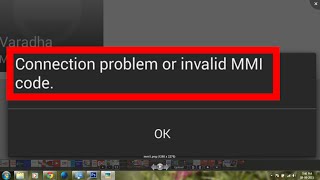 how to fix connection problem or invalid mmi code error on samsung galaxy android mobile [upl. by Junie471]