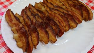 PERFECT BACON EVERY TIME NO SKILLET NECESSARY [upl. by Pudens]