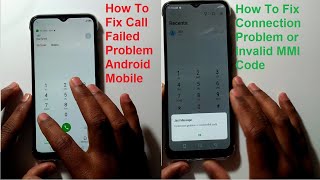 How To Fix Connection Problem or Invalid MMI Code  How To Fix Call Failed Problem Android Mobile [upl. by Stroup]