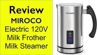 Review Miroco Milk Frother  How to make froth milk at home [upl. by Sall]