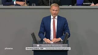 Generaldebatte Rede von Christian Lindner am 110919 [upl. by Anon678]