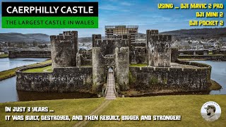 Caerphilly Castle  The Largest in Wales 2nd in Britain [upl. by Derrik]