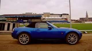 MX5 vs Greyhound challenge  Top Gear [upl. by Tiffanie]