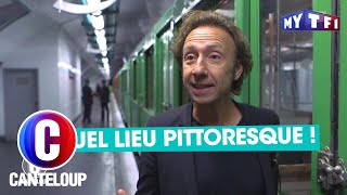 Stéphane Bern en excursion dans le métro parisien  Cest Canteloup du 20 novembre 2017 [upl. by Pegasus]