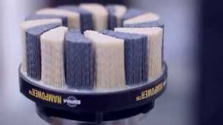 How To Automate Deburring amp Finishing Nampower Abrasive Disc Brushes [upl. by Orland]