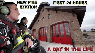 First 24 Hours in a New Fire Station  A Day in the Life [upl. by Liv165]