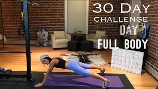 DAY 1Betty Rocker 30Day Bodyweight Challenge [upl. by Alvinia]